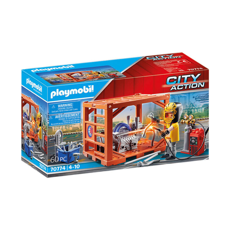 Playmobil 70774 Fabricante De Contenedores