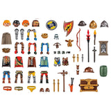 Playmobil 71487 Mis Figuras Caballeros De Novelmore, Juguete De Construcción