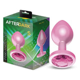 Plug Anal Anodizado Rosa Con Joya Talla S