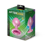 Plug Anal Anodizado Rosa Con Joya Talla S