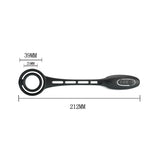 Plug Anal Con Anillo Para El Pene Con Vibración