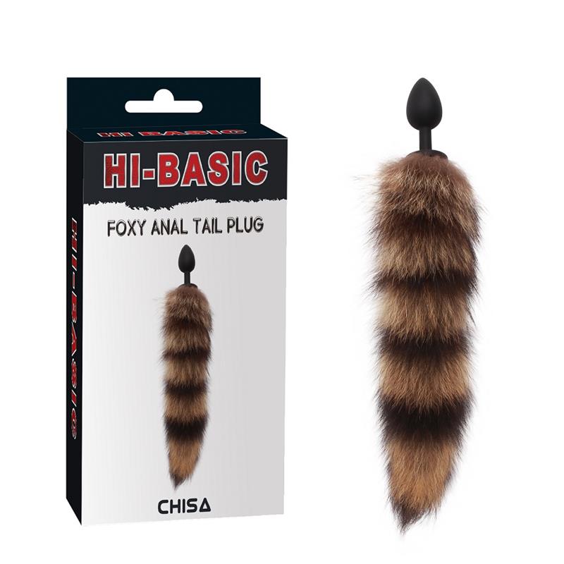 Plug Anal Con Cola De Pelo Foxy Anal Tail Plug