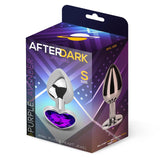 Plug Anal Con Joya De Corazón Purple Lavender Talla S