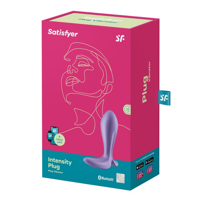 Satisfyer Intensity Plug - Morado