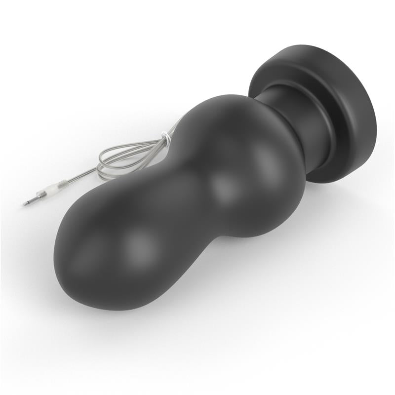 Plug Anal Con Vibración King Sized 7 Negro