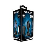 Mr Play - Plug Anal Con Vibracion Negro Control Remoto