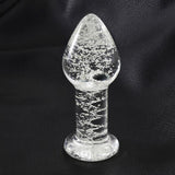 Plug Anal De Cristal Que Brilla En La Oscuridad