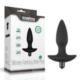 Plug Anal Fantasy Plug Con Vibración Negro