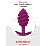 G-Vibe - Gplug Twist 2 Plug Anal Morado