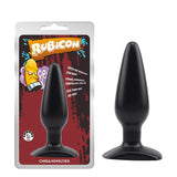 Plug Anal Rubicon 13.5 X 4.5 Cm Negro
