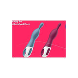 Plug  Anal Satisfyer A-Mazing 1 Vibrador Punto A - Azul