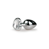 Plug De Aluminio No. 2 - Plata/Transparente