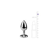 Plug De Aluminio No. 2 - Plata/Transparente