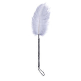 Plumas Estimuladoras 46 Cm Blanco/Negro