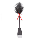 Plumas Y Pala 2 En 1 36 Cm Negro/Rojo