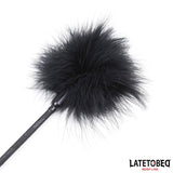 Plumero Con Fusta Encaje Y Lazo Negro