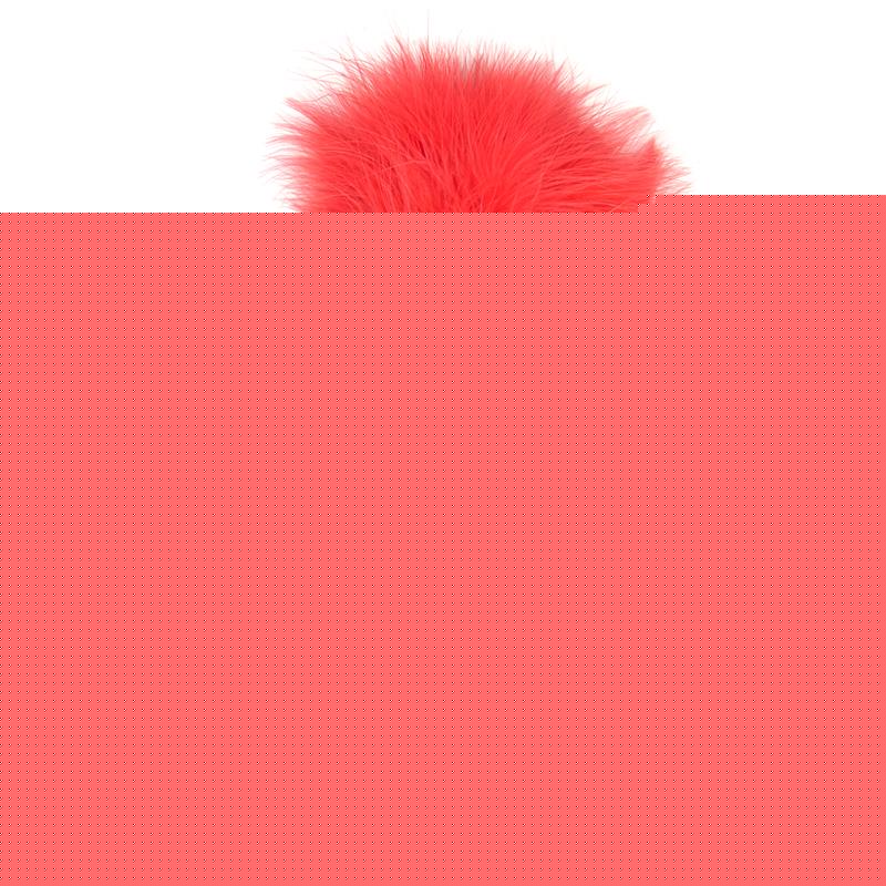 Plumero Con Lazo 25 Cm Rojo