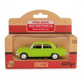 Pojazd Prl Fiat 125p Zielony