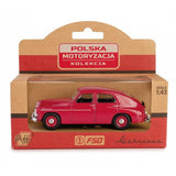 Pojazd Prl Warszawa M20 Bordowy