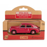 Pojazd Prl Warszawa M20 Taxi Wisniowy