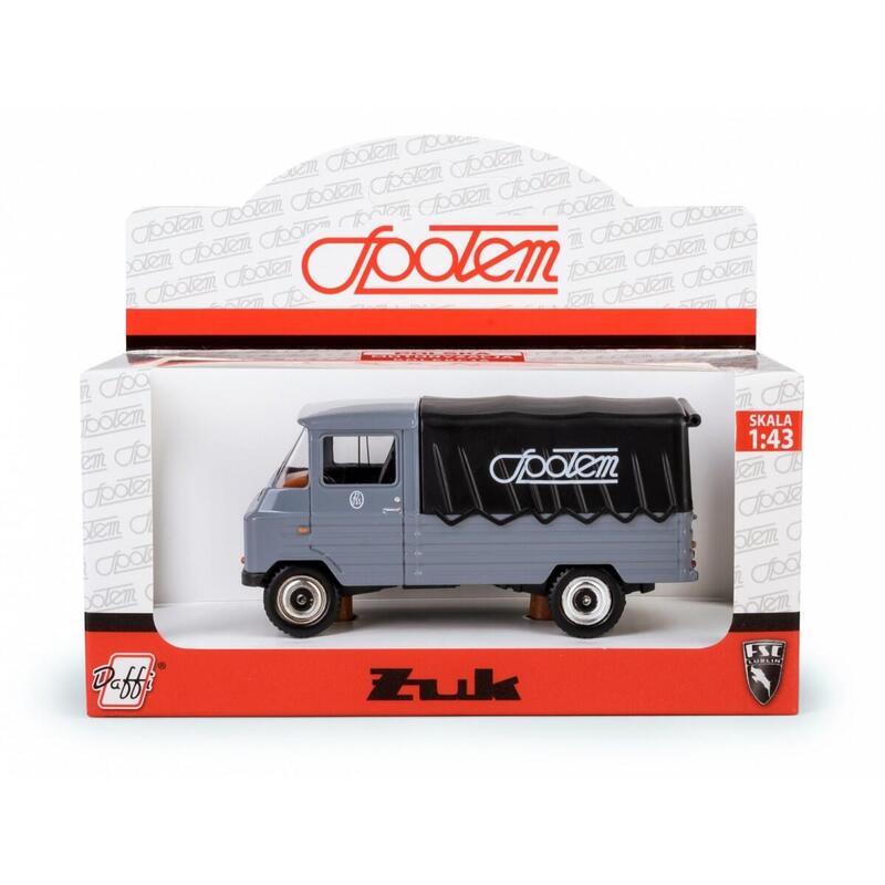 Pojazd Prl Zuk Spolem 1:43 Szary