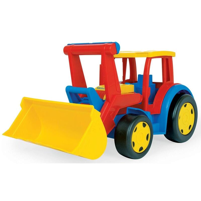 Pojazd Traktor Ladowarka Gigant Czerwono-Zólty