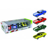 Pojazdy Pull & Speed Ford Mustang 67 4-Pak