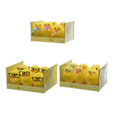 Pollitos Chenille De Pascua 4 Cm Colores / Modelos Surtidos, 6 Uds