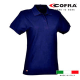 Polo Woman Giza Azul Marino Cofra Talla M