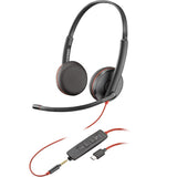 Poly Auriculares Blackwire C3225 Estéreo Usb-C (Bulk)