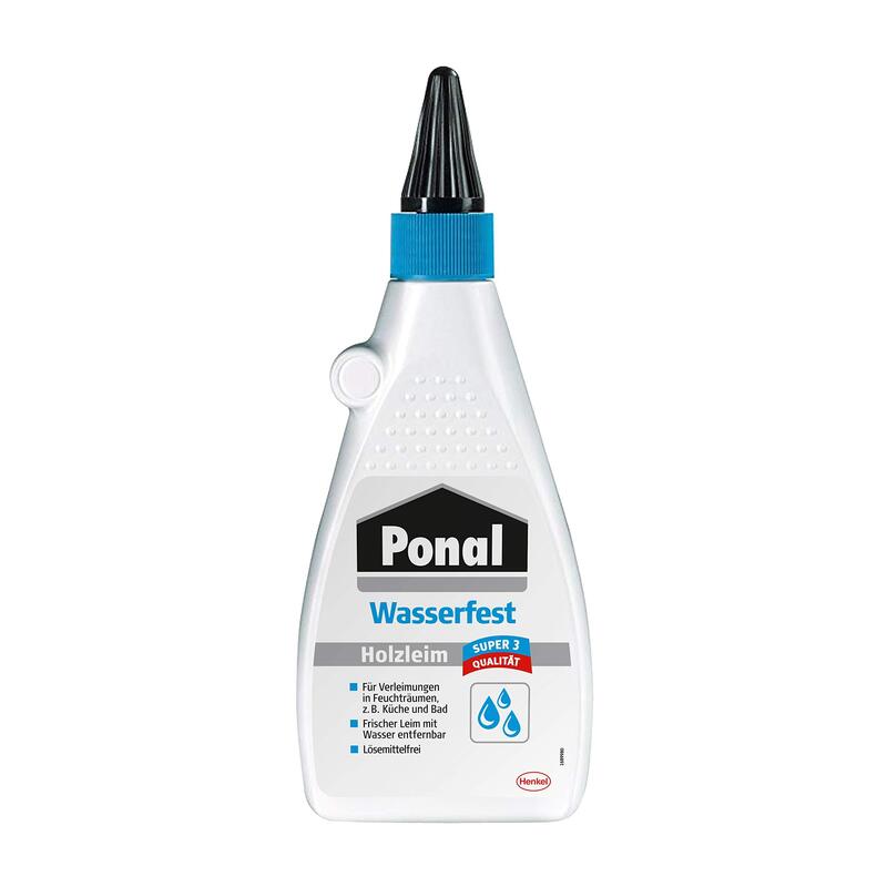 Ponal Holzleim Resistente Al Agua, Flasche Con 550g, 9h Pn10s