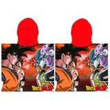 Poncho Toalla Dragon Ball Z Microfibra