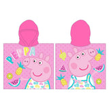 Poncho Toalla Peppa Pig Microfibra
