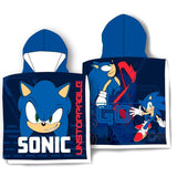 Poncho Toalla Sonic The Hedgehog Algodon
