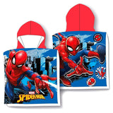 Poncho Toalla Spiderman Marvel Microfibra