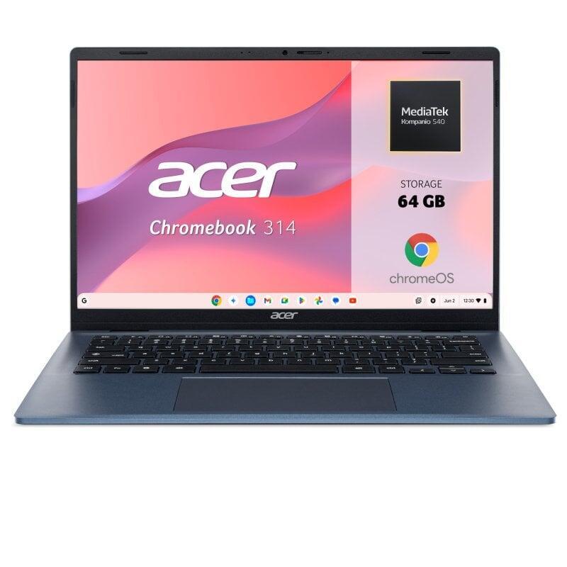 Portátil Acer Chromebook 314 Cboa314-2h 14" Mediatek Kompanio 540 4gb 64gb Emmc Arm Mali Chrome Os Teclado Español