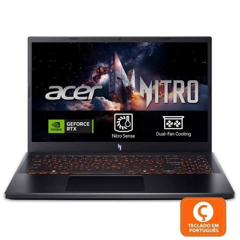 Portátil Acer Nitro V 15 Anv15-52-92gu Intel Core I9-13900h 16gb 1tb Ssd Rtx 5050 15.6'' (Pt) Teclado Portugues