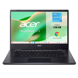 Portátil Chromebook Acer 314 Cboa314-1h, Intel Celeron N4500, 8gb, 128gb Emmc, 14" Fullhd, Chromeos, - Negro