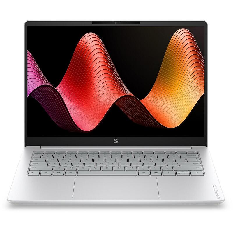 Portátil Hp Omnibook 3 14-Ht0007nsx, Intel Core Ultra 5 225u, 8gb, 512gb Ssd, 14", W11, Sin Cargador - Plata