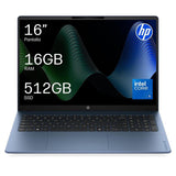 Portátil Hp Omnibook 3 16-Bu0000ns, Intel Core 5 120u, 16gb, 512gb Ssd, 16", W11, Sin Cargador - Azul