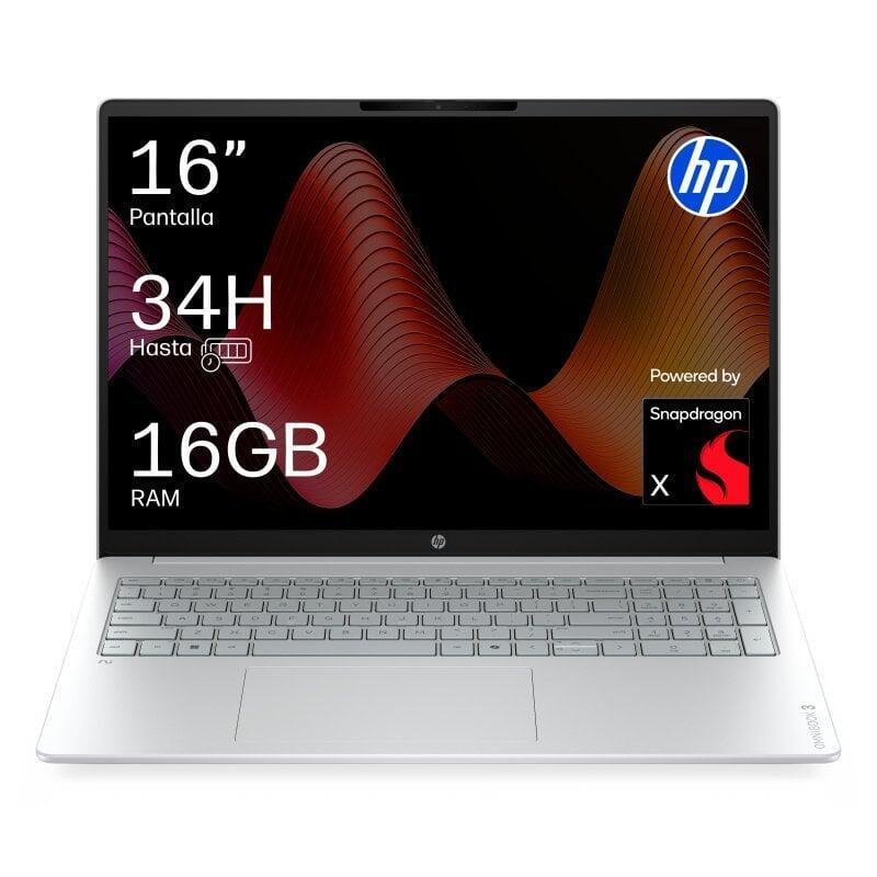 Portátil Hp Omnibook 3 16-Bz0004nsx 16" Snapdragon X1-26-100 16gb 512gb Ssd Adreno Gpu Windows 11 Teclado Español