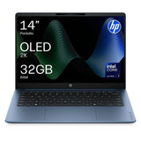 Portátil Hp Omnibook 5 Next Gen Ai 14 Hh0008ns Copilot+ Pc 14" 2k Oled Intel Core Ultra 7 355 49 Tops 32gb Ram 1tb Ssd W11h Sin Cargador