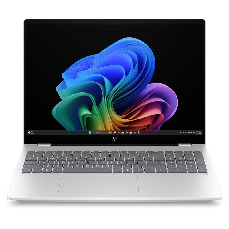 Portátil Hp Omnibook 7 16-Bh0000ns, Copilot+ Pc, Intel Core Ultra 7 356h, 32gb, 1tb Ssd, Nvidia Geforce Rtx 5050 8gb, 16" Oled, W11, Sin Cargador - Plata