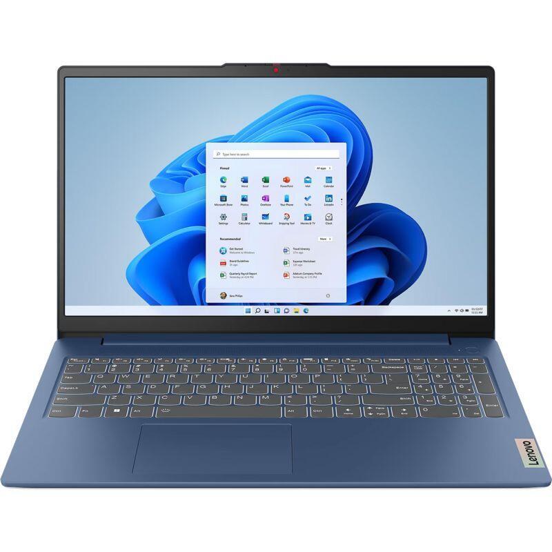 Portátil Lenovo Ideapad Slim 3 15amn8 15.6" Full Hd Amd Ryzen 5 7520u 16gb Ram 512gb Ssd Radeon 610m Sin Sistema Operativo Sin Cargador