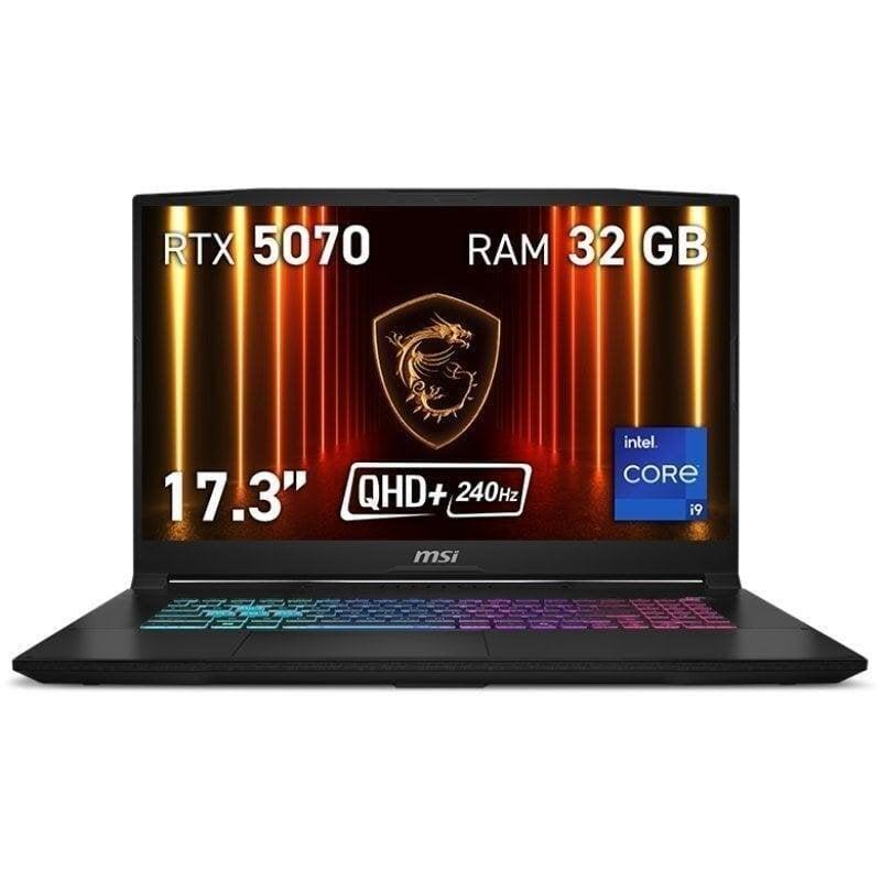 Portátil Msi Katana 17 Hx B14wgk-033xes Intel Core I9-14900hx 32gb Ddr5 1tb Ssd Rtx 5070 17.3" Qhd Teclado Español