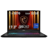 Portátil Msi Katana 17 Hx B14wgk-033xes Intel Core I9-14900hx 32gb Ddr5 1tb Ssd Rtx 5070 17.3" Qhd Teclado Español