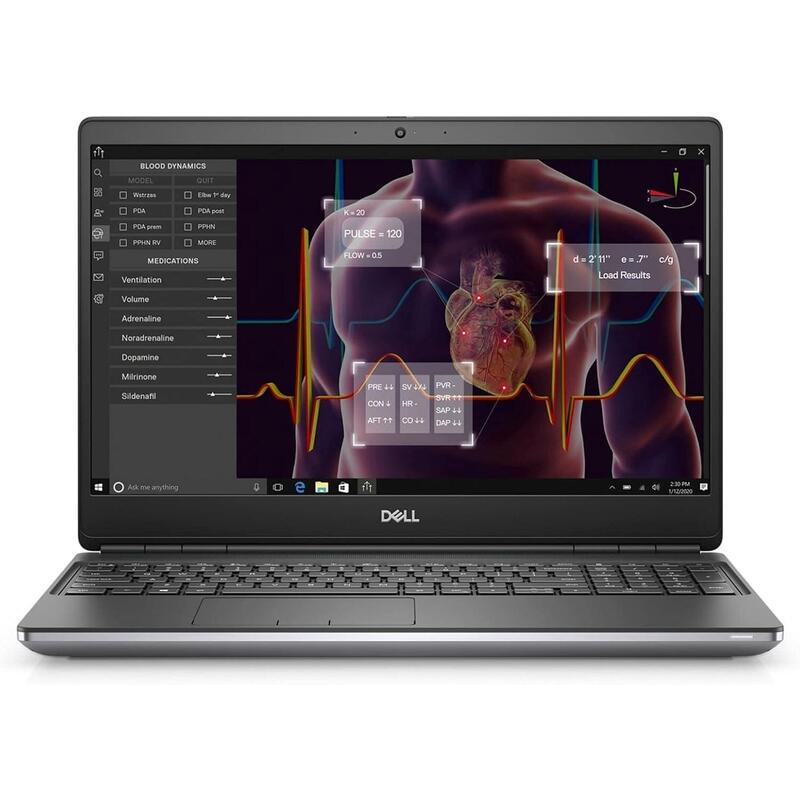 Portatil Reacondicionado Dell Precision 7750 I7-10850h 16gb 512 Ssd 17.2" Fhd Quadro T1000 Teclado Español W11 Pro Instalado 1 Año De Garantia