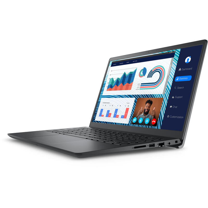 Portátil Reacondicionado Dell Vostro 3400 I5-1135g7 8gb Ram 256gb Ssd 14.0"Fhd W11pro Instalado Teclado Español Sin Audio 1 Año De Garantia