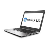 Portatil Reacondicionado Hp Elitebook 820 G3 I5-6300u 8gb M.2 256 Ssd 12.5' W10p Instalado  Sin Webcam Do Español