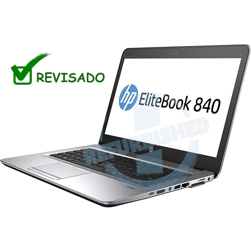 Portatil Reacondicionado Hp Elitebook 840 G2 I5-5200u 8gb 120gb Ssd 14"Hd W10 Pro  Teclado Español Grado B 1 Año De Garantia